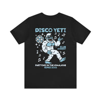Disco Yeti Bella Canvas Unisex Jersey Short Sleeve Tee