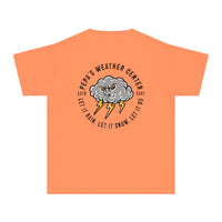 Pepa's Weather Center Comfort Colors Youth Midweight Tee