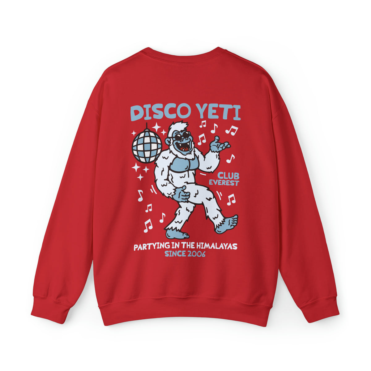 Disco Yeti Gildan Unisex Heavy Blend™ Crewneck Sweatshirt