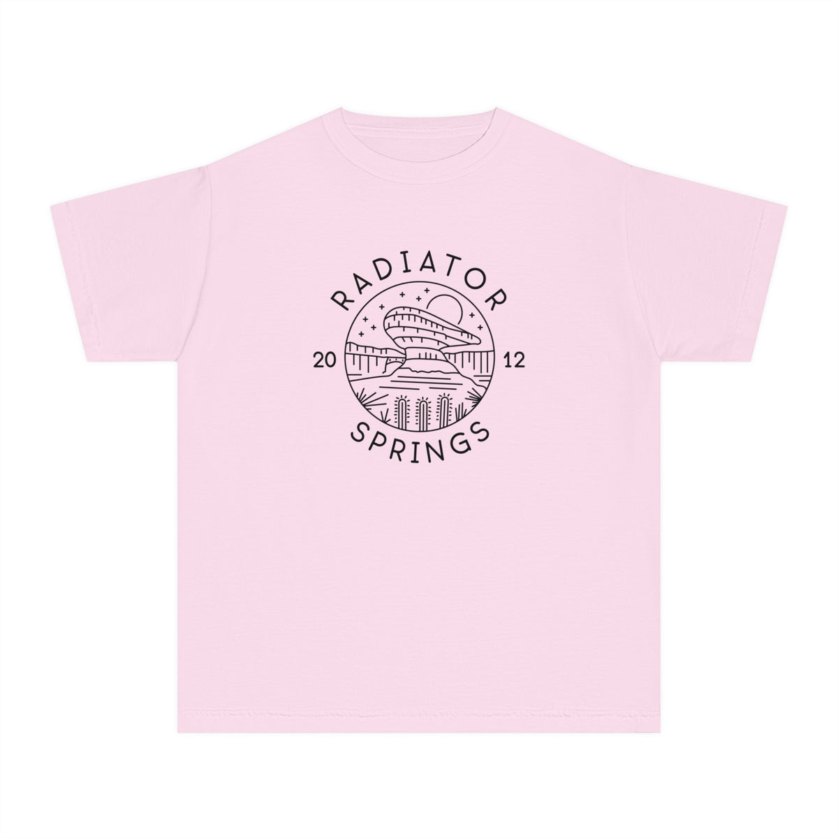 Radiator Springs Comfort Colors Youth Midweight Tee