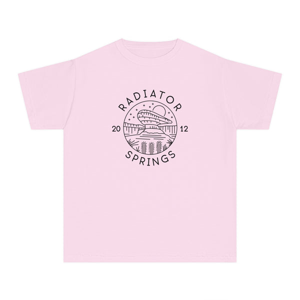 Radiator Springs Comfort Colors Youth Midweight Tee