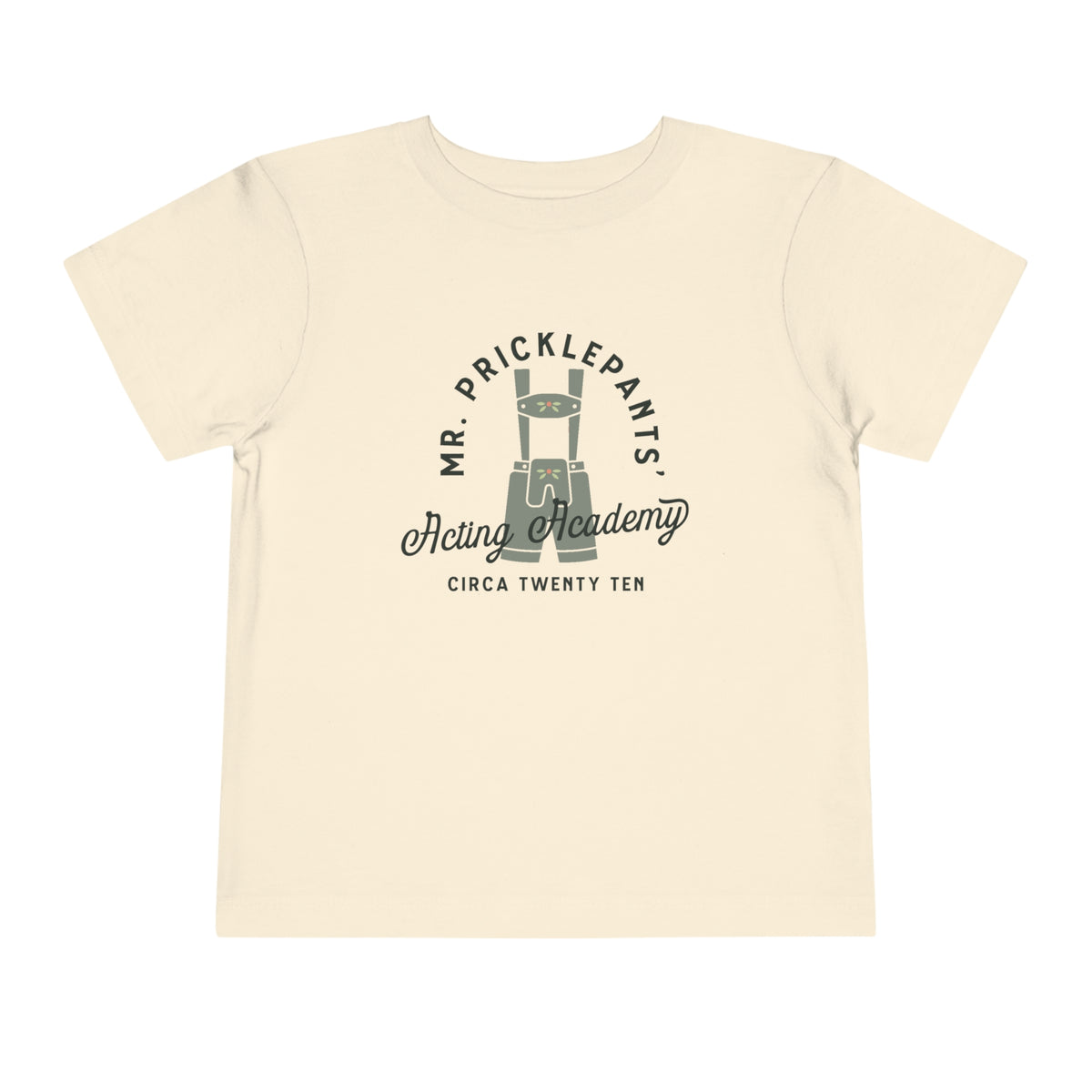 Mr. Pricklepants’ Acting Academy Bella Canvas Toddler Short Sleeve Tee