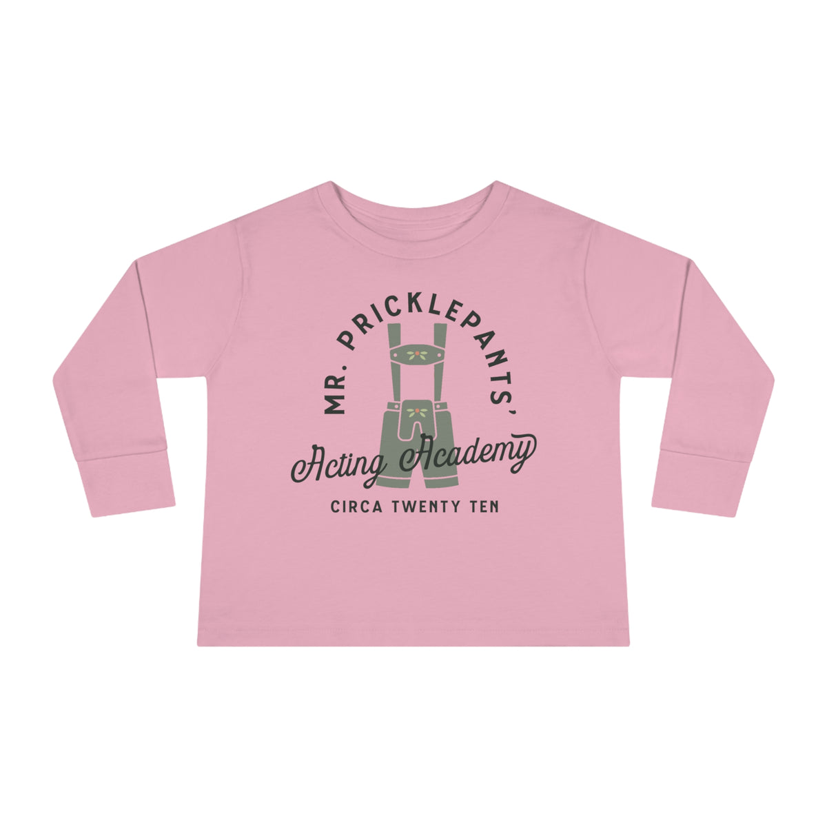 Mr. Pricklepants’ Acting Academy Rabbit Skins Toddler Long Sleeve Tee