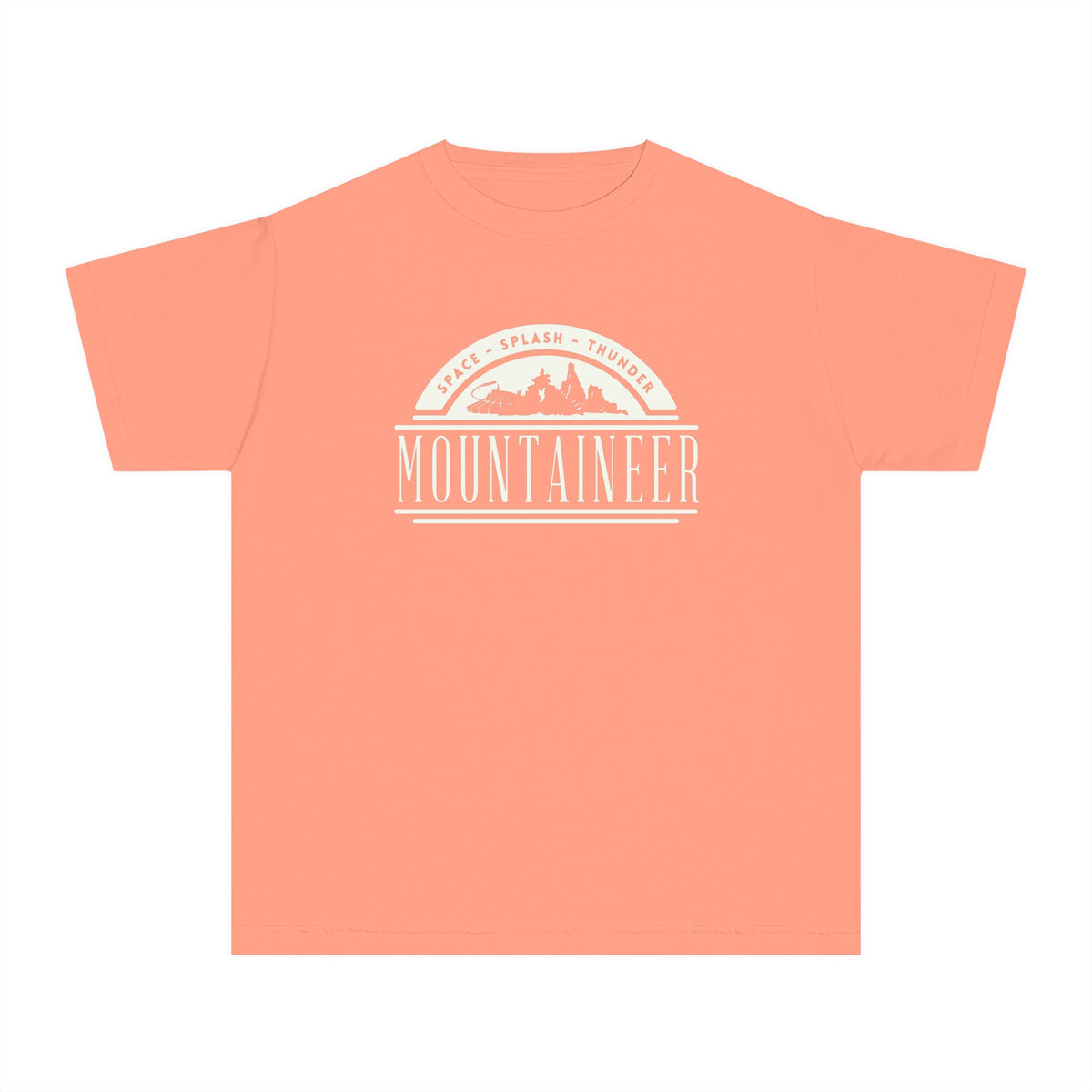 Mountaineer Comfort Colors Youth Midweight Tee