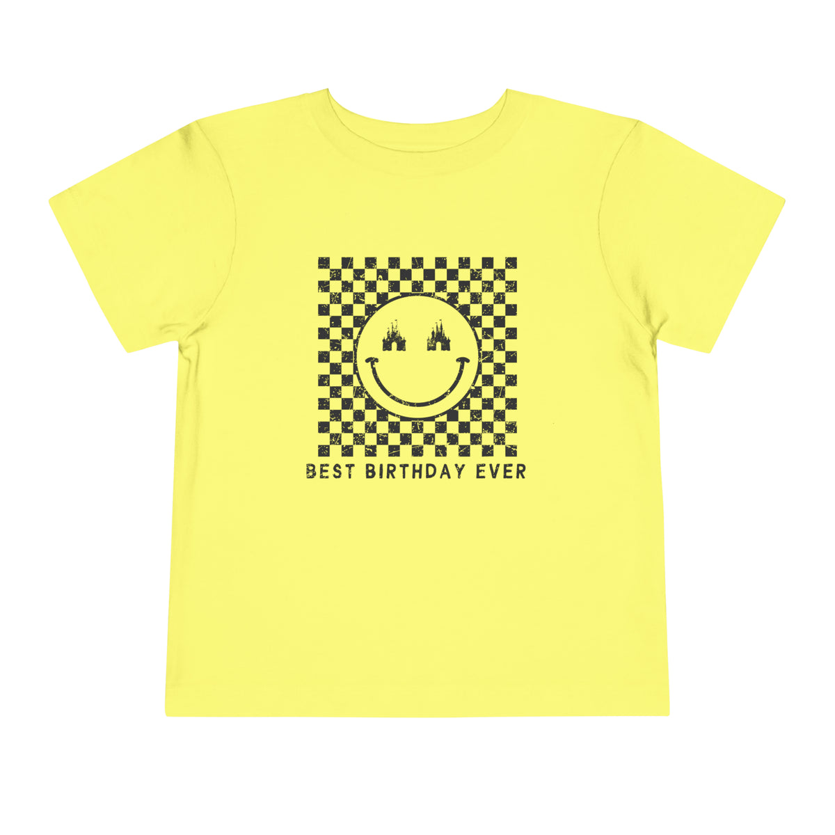 Best Birthday Ever Bella Canvas Toddler Short Sleeve Tee