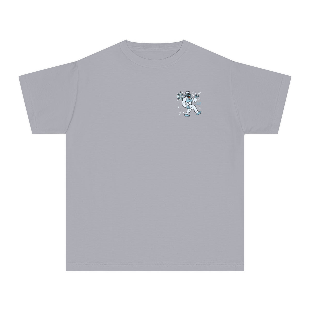 Disco Yeti Comfort Colors Youth Midweight Tee
