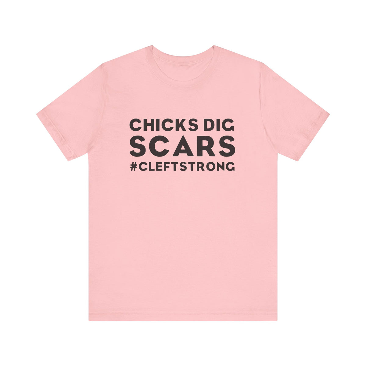 Chicks Dig Scars Bella Canvas Unisex Jersey Short Sleeve Tee