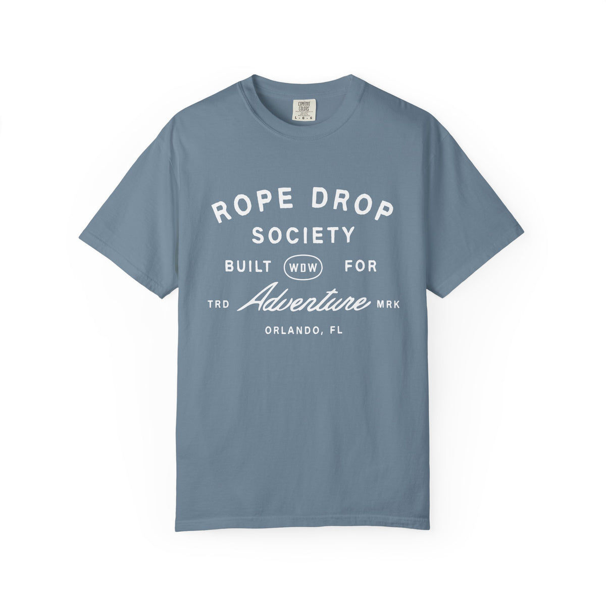 Rope Drop Society Comfort Colors Unisex Garment-Dyed T-shirt