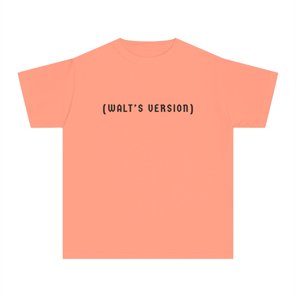 Walt's Version Comfort Colors Youth Midweight Tee