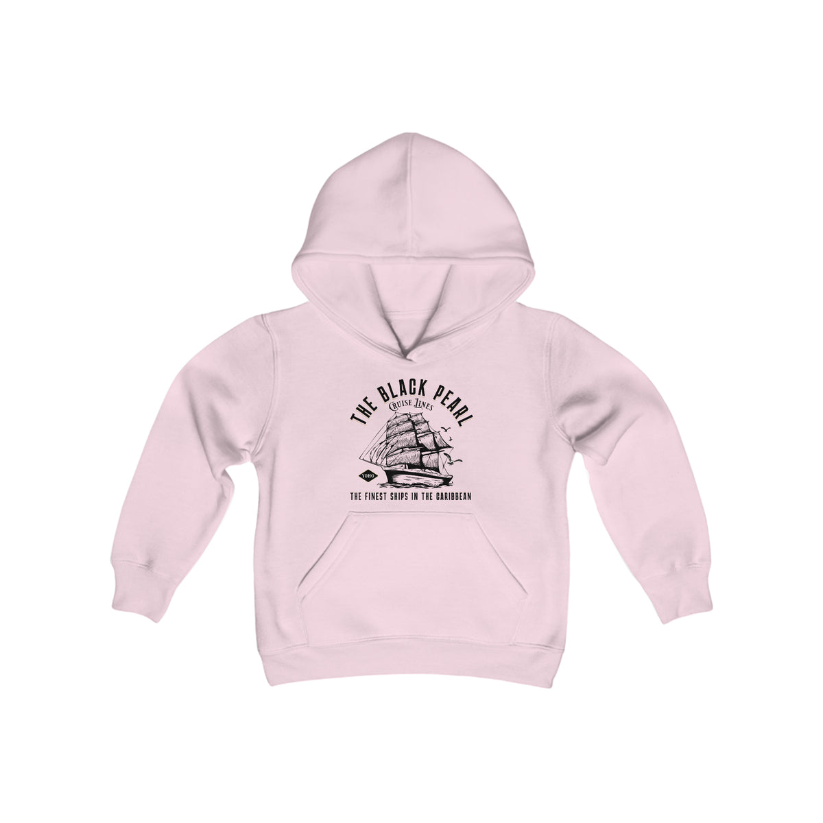 Black Pearl Cruise Lines Gildan Youth Heavy Blend Hooded Sweatshirt