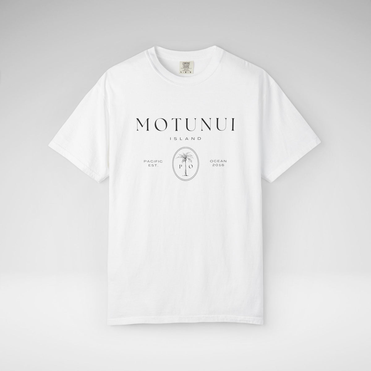 Motunui Island Comfort Colors Unisex Garment-Dyed T-shirt