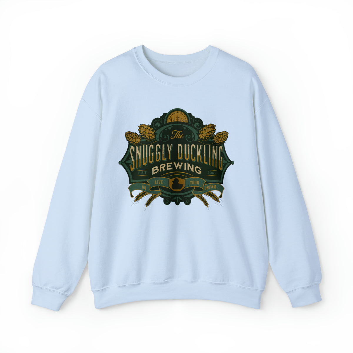 The Snuggly Duckling Brewing Gildan Unisex Heavy Blend™ Crewneck Sweatshirt