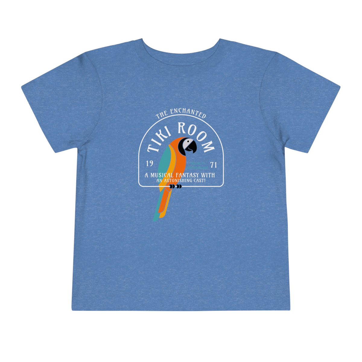 Enchanted Tiki Room Bella Canvas Toddler Short Sleeve Tee