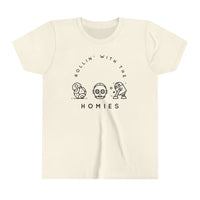 Rollin’ With The Homies Bella Canvas Youth Short Sleeve Tee