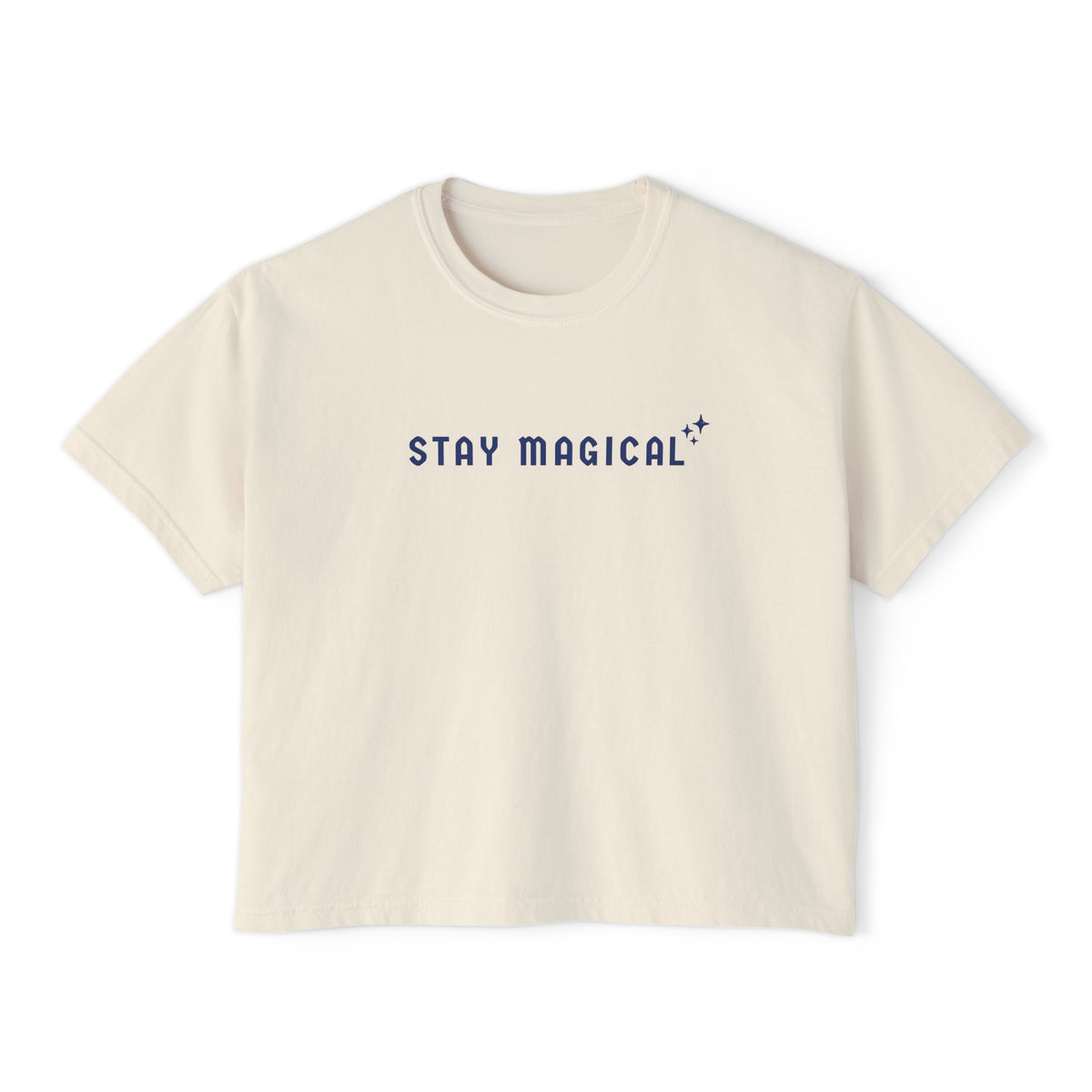 Stay Magical Comfort Colors Women's Boxy Tee