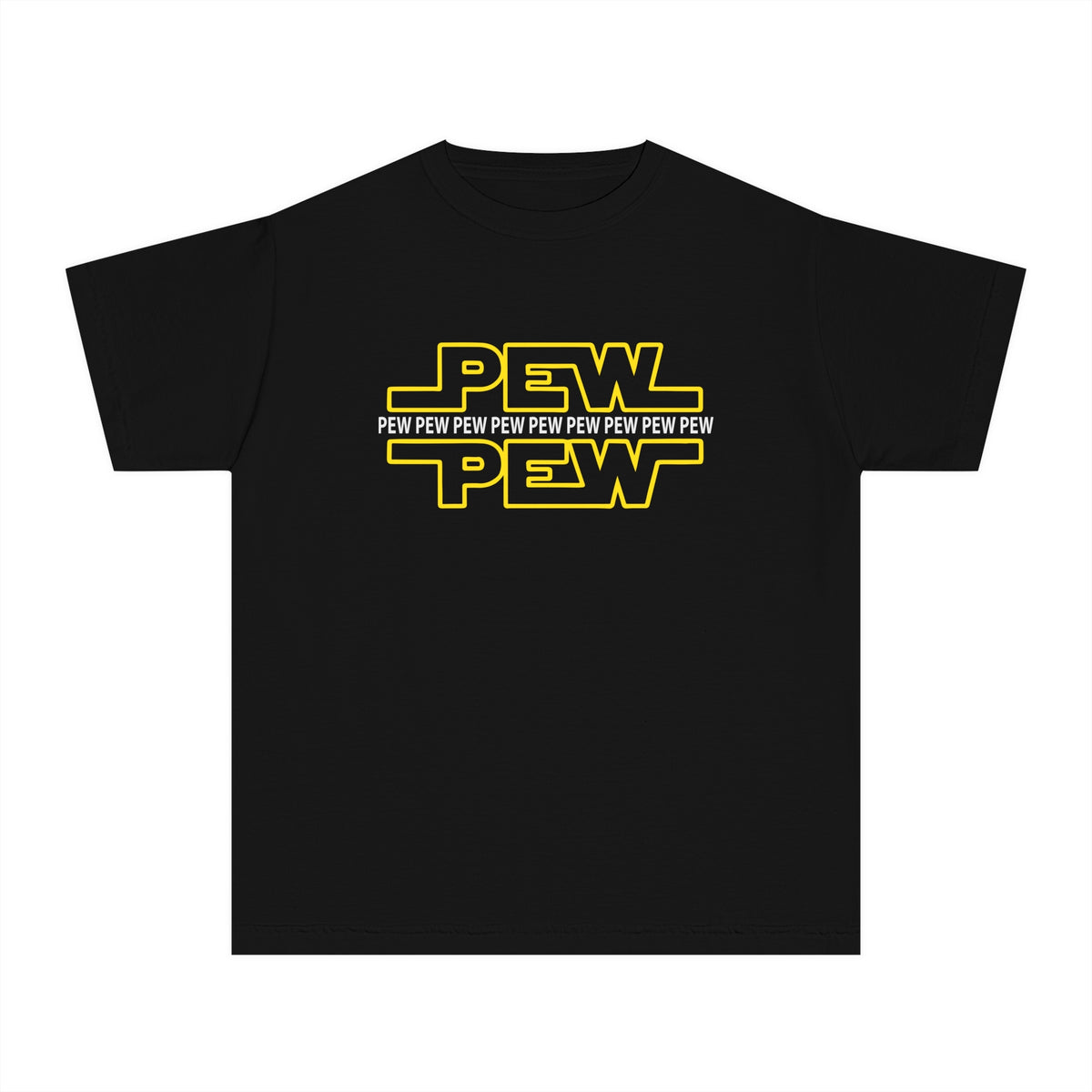PEW PEW PEW Comfort Colors Youth Midweight Tee
