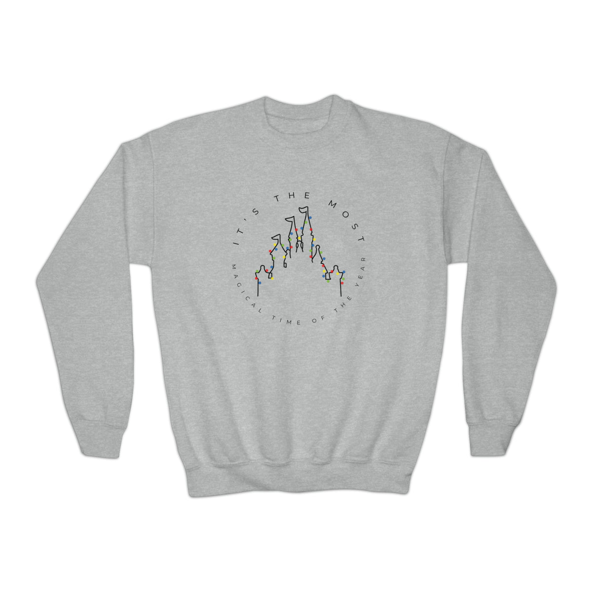 Most Magical Time Of The Year Gildan Youth Crewneck Sweatshirt