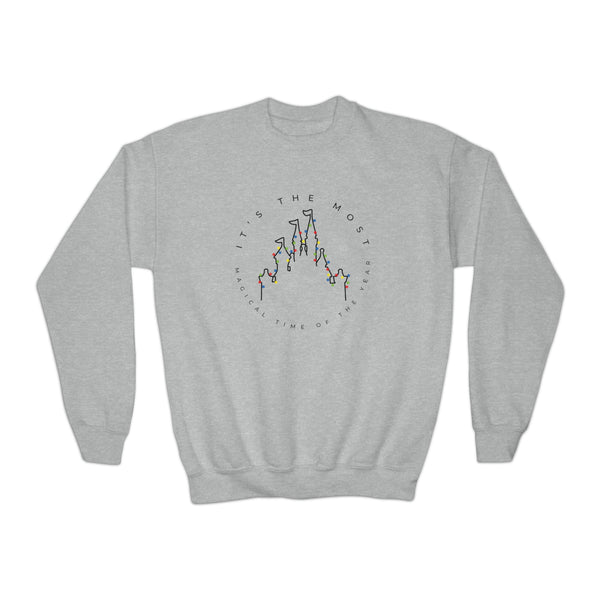 Most Magical Time Of The Year Gildan Youth Crewneck Sweatshirt