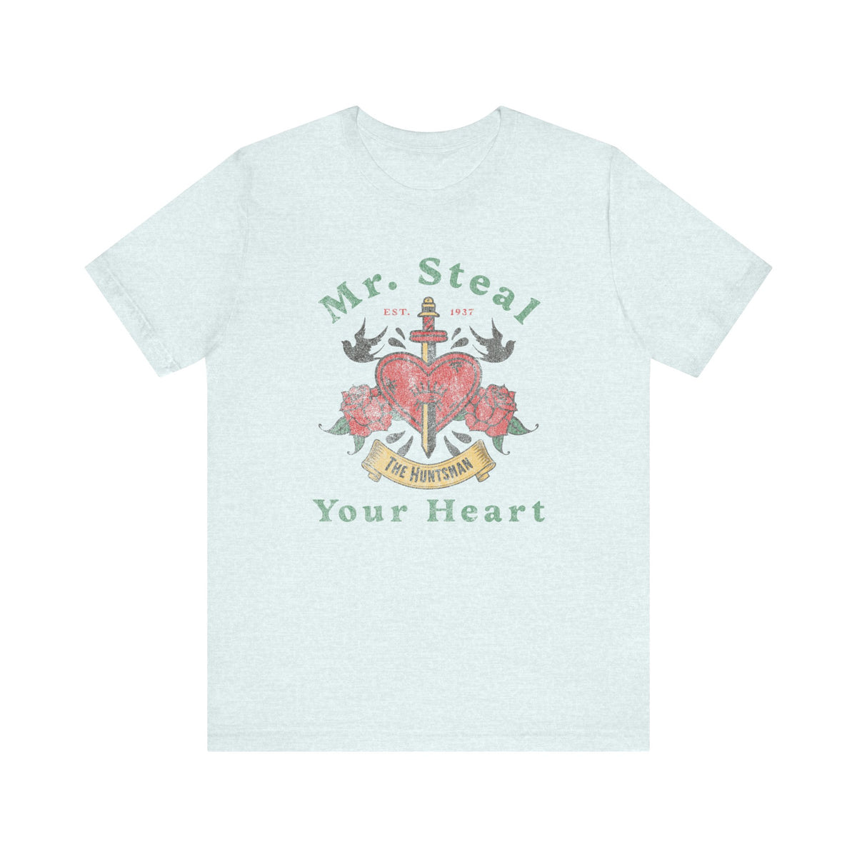 Mr. Steal Your Heart Bella Canvas Unisex Jersey Short Sleeve Tee