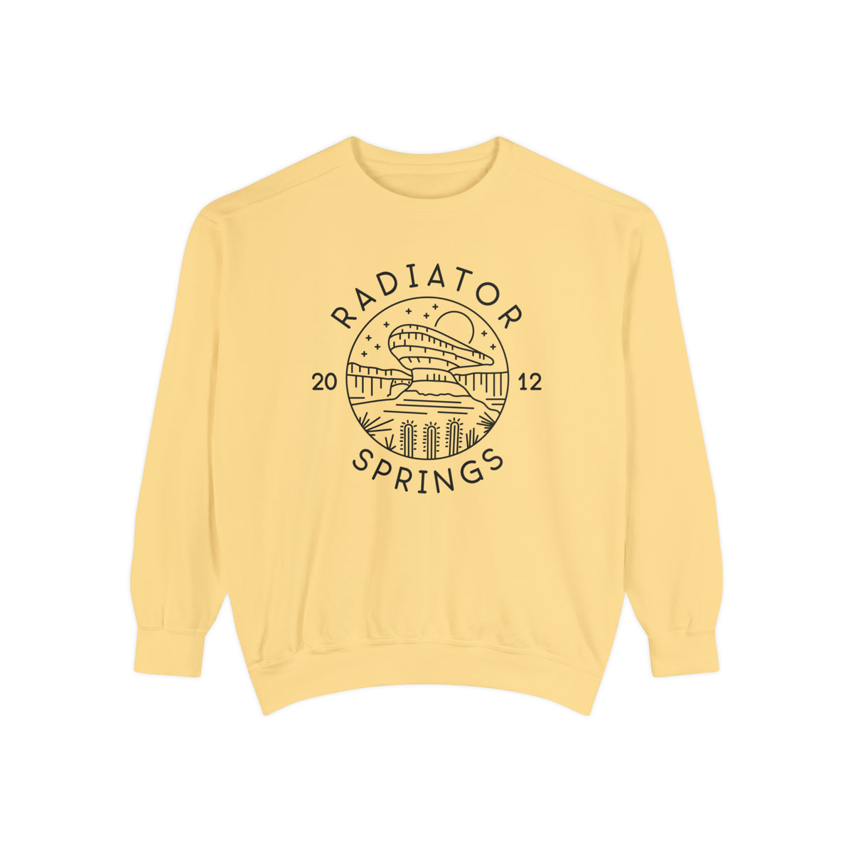 Radiator Springs Comfort Colors Unisex Garment-Dyed Sweatshirt