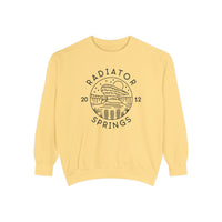 Radiator Springs Comfort Colors Unisex Garment-Dyed Sweatshirt