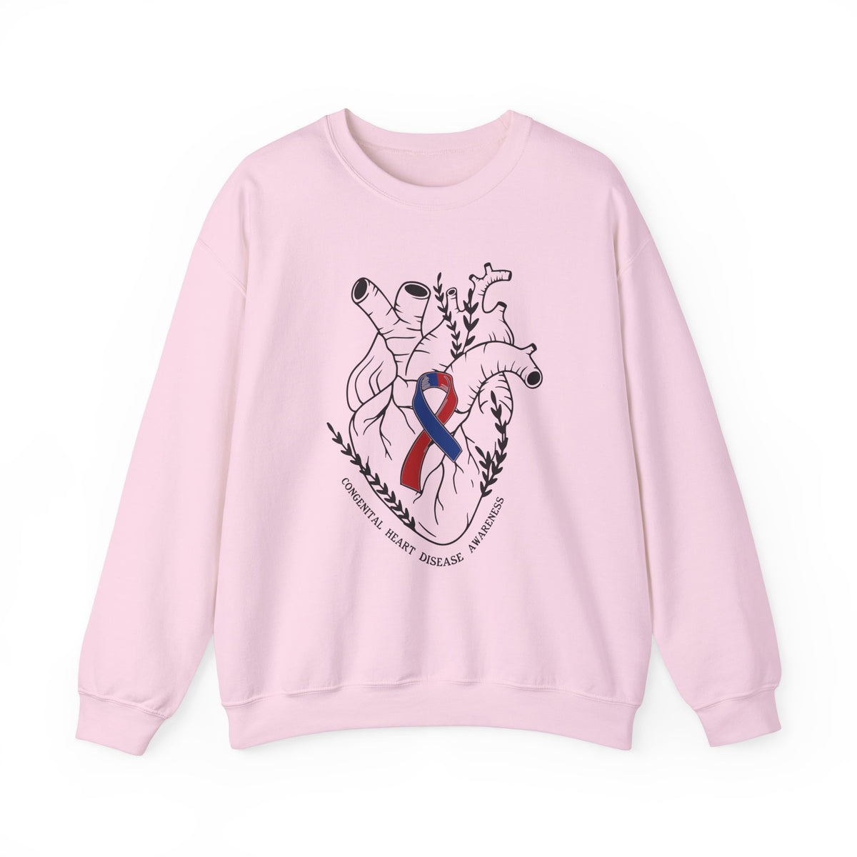 Congenital Heart Disease Awareness Gildan Unisex Heavy Blend™ Crewneck Sweatshirt