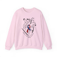 Congenital Heart Disease Awareness Gildan Unisex Heavy Blend™ Crewneck Sweatshirt