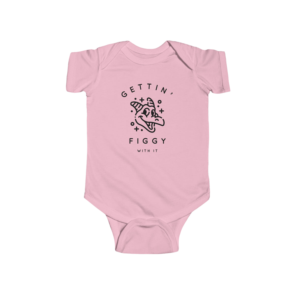 Gettin' Figgy With It Rabbit Skins Infant Fine Jersey Bodysuit