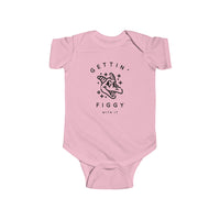 Gettin' Figgy With It Rabbit Skins Infant Fine Jersey Bodysuit