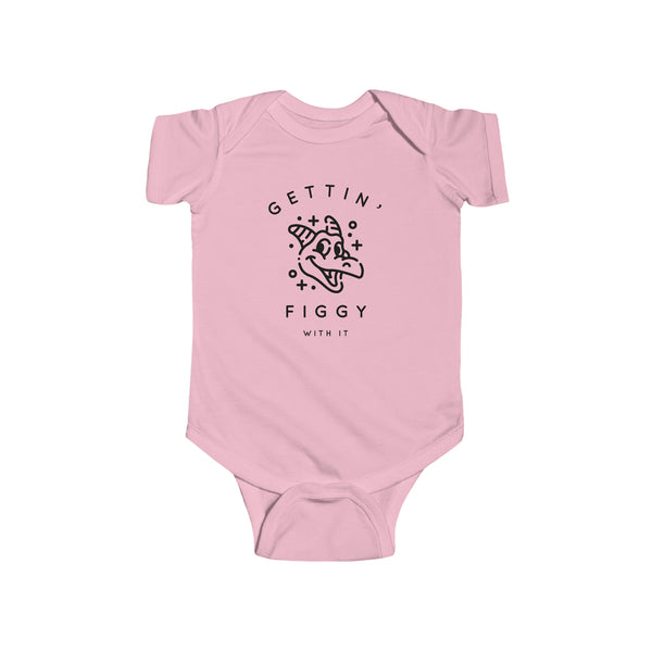 Gettin' Figgy With It Rabbit Skins Infant Fine Jersey Bodysuit