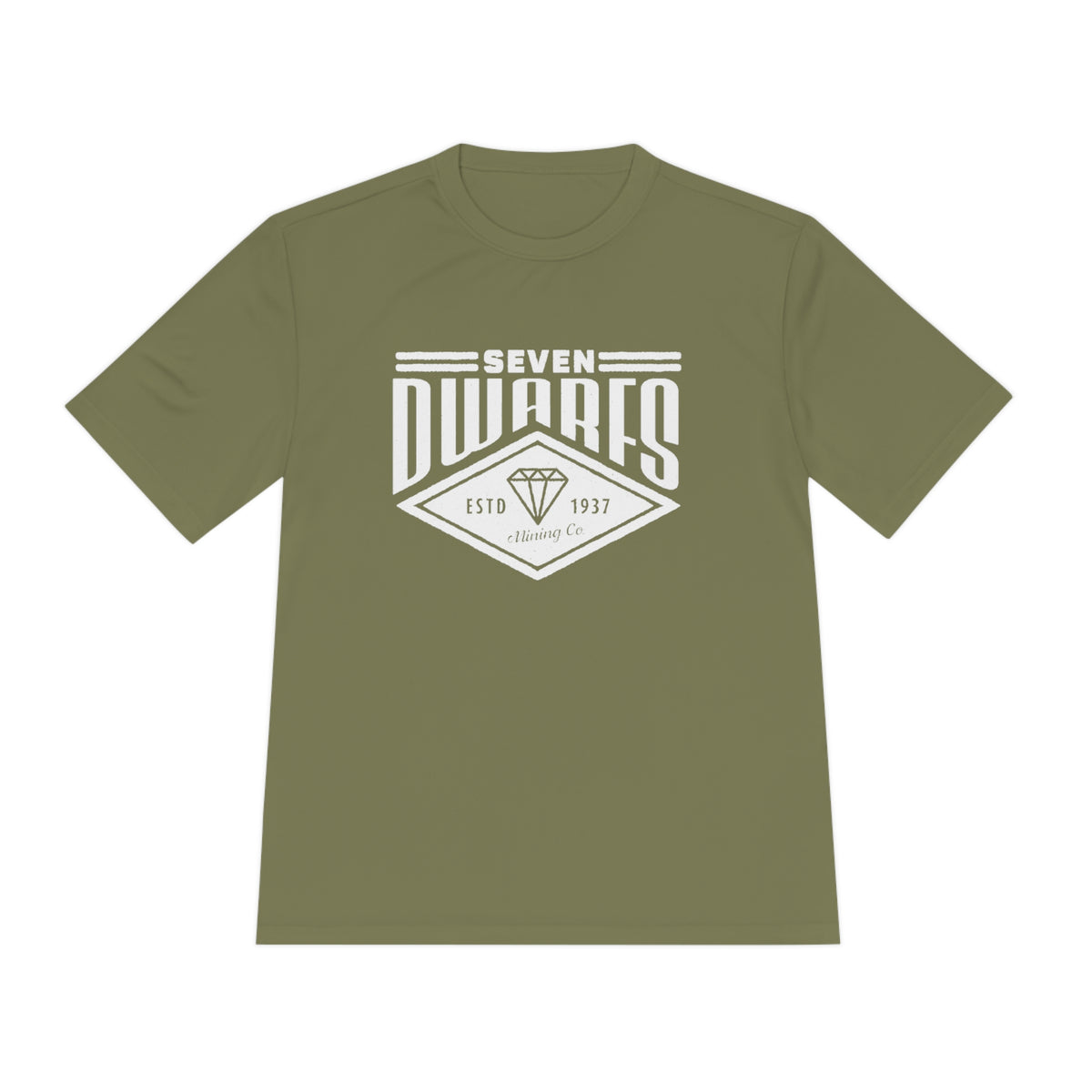Seven Dwarfs Mining Co. Unisex Moisture Wicking Tee
