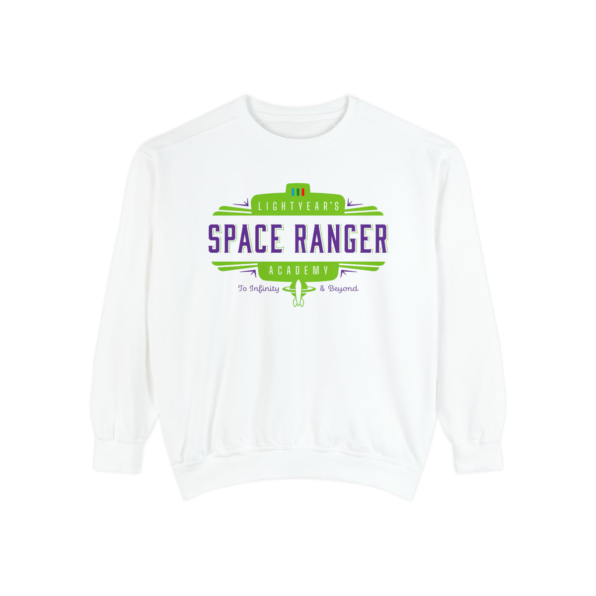Lightyear's Space Ranger Academy Comfort Colors Unisex Garment-Dyed Sweatshirt