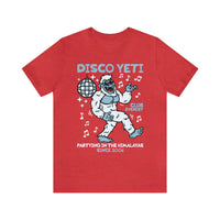 Disco Yeti Bella Canvas Unisex Jersey Short Sleeve Tee