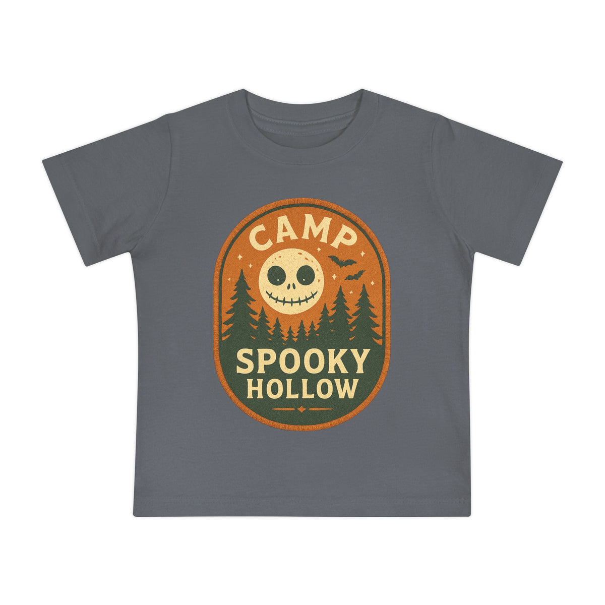 Camp Spooky Hollow Bella Canvas Baby Short Sleeve T-Shirt