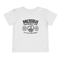 Motunui Coconut Co Bella Canvas Toddler Short Sleeve Tee
