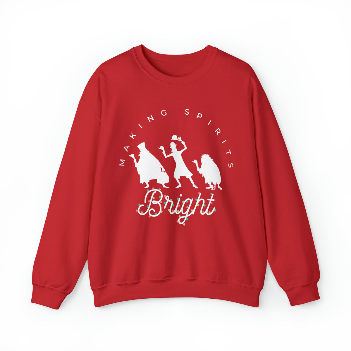 Making Spirits Bright Gildan Unisex Heavy Blend™ Crewneck Sweatshirt