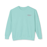 Backside of the Water Unisex Lightweight Comfort Colors Crewneck Sweatshirt