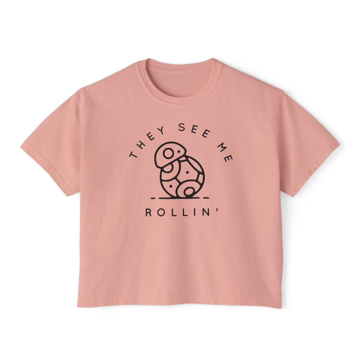 They See Me Rollin' Comfort Colors Women's Boxy Tee