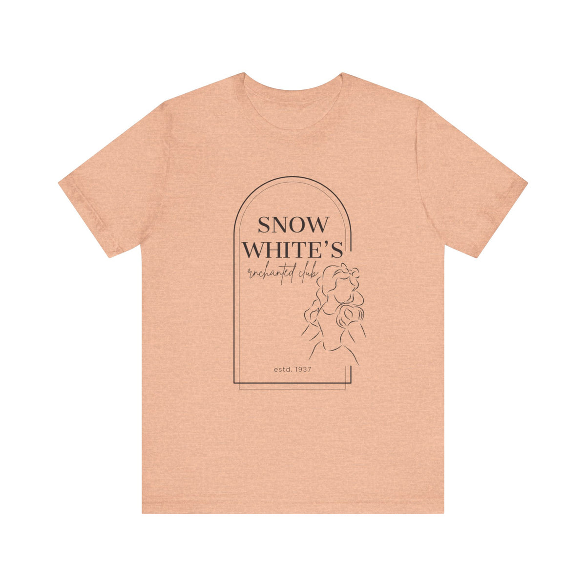 Snow White's Enchanted Club Bella Canvas Unisex Jersey Short Sleeve Tee