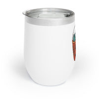 Turquoise Pumpkin Chill Wine Tumbler