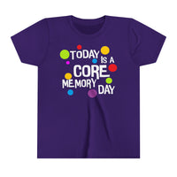 Core Memory Day Bella Canvas Youth Short Sleeve Tee