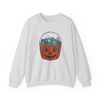 Turquoise Pumpkin Gildan Unisex Heavy Blend™ Crewneck Sweatshirt