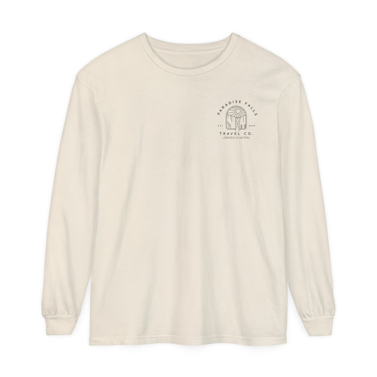 Paradise Falls Comfort Colors Unisex Garment-dyed Long Sleeve T-Shirt