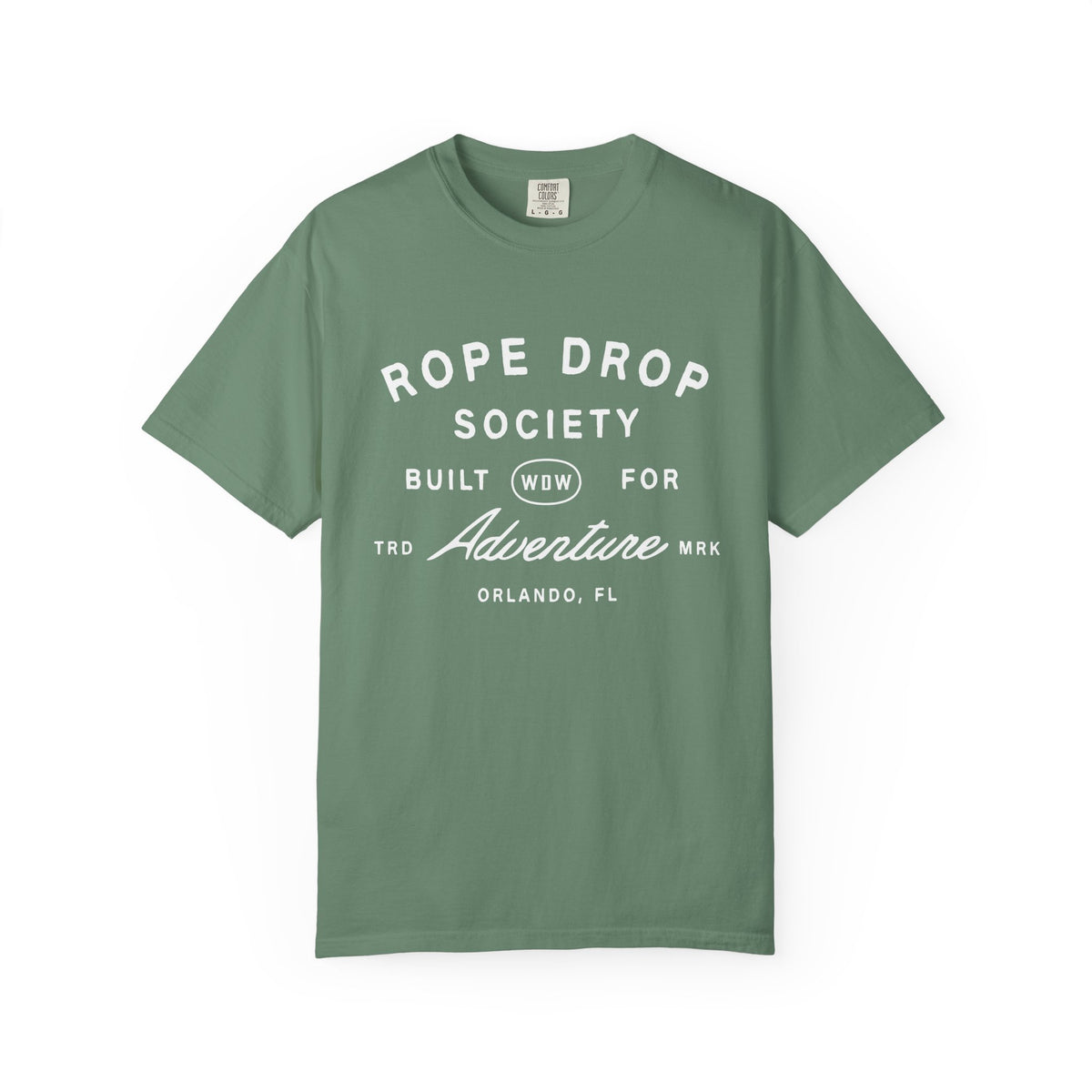 Rope Drop Society Comfort Colors Unisex Garment-Dyed T-shirt