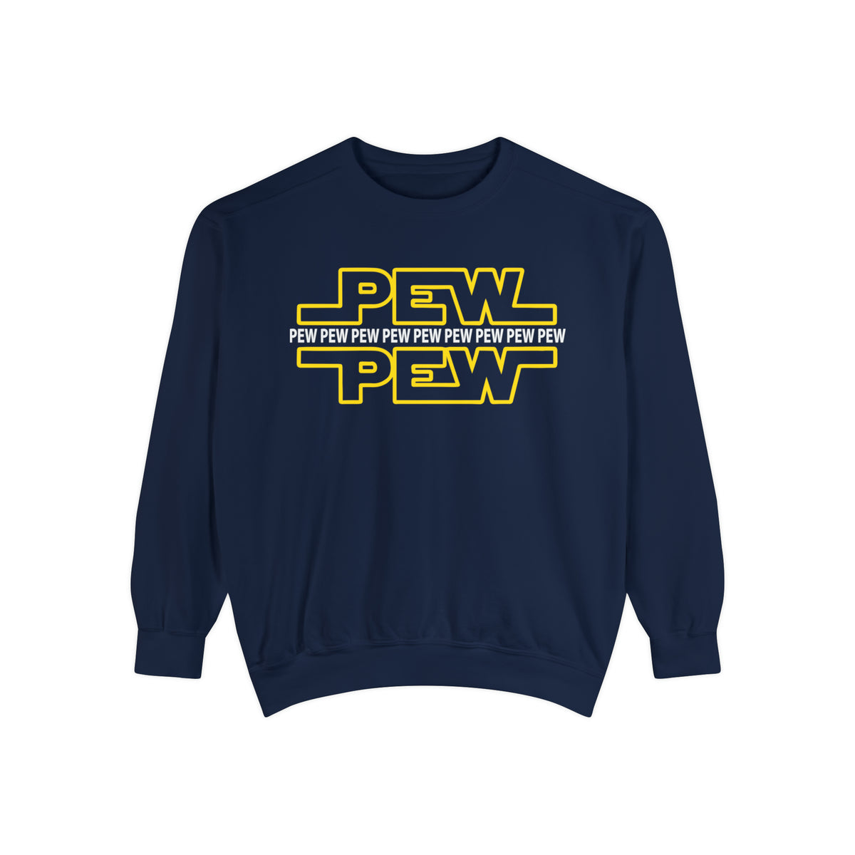 PEW PEW PEW Comfort Colors Unisex Garment-Dyed Sweatshirt