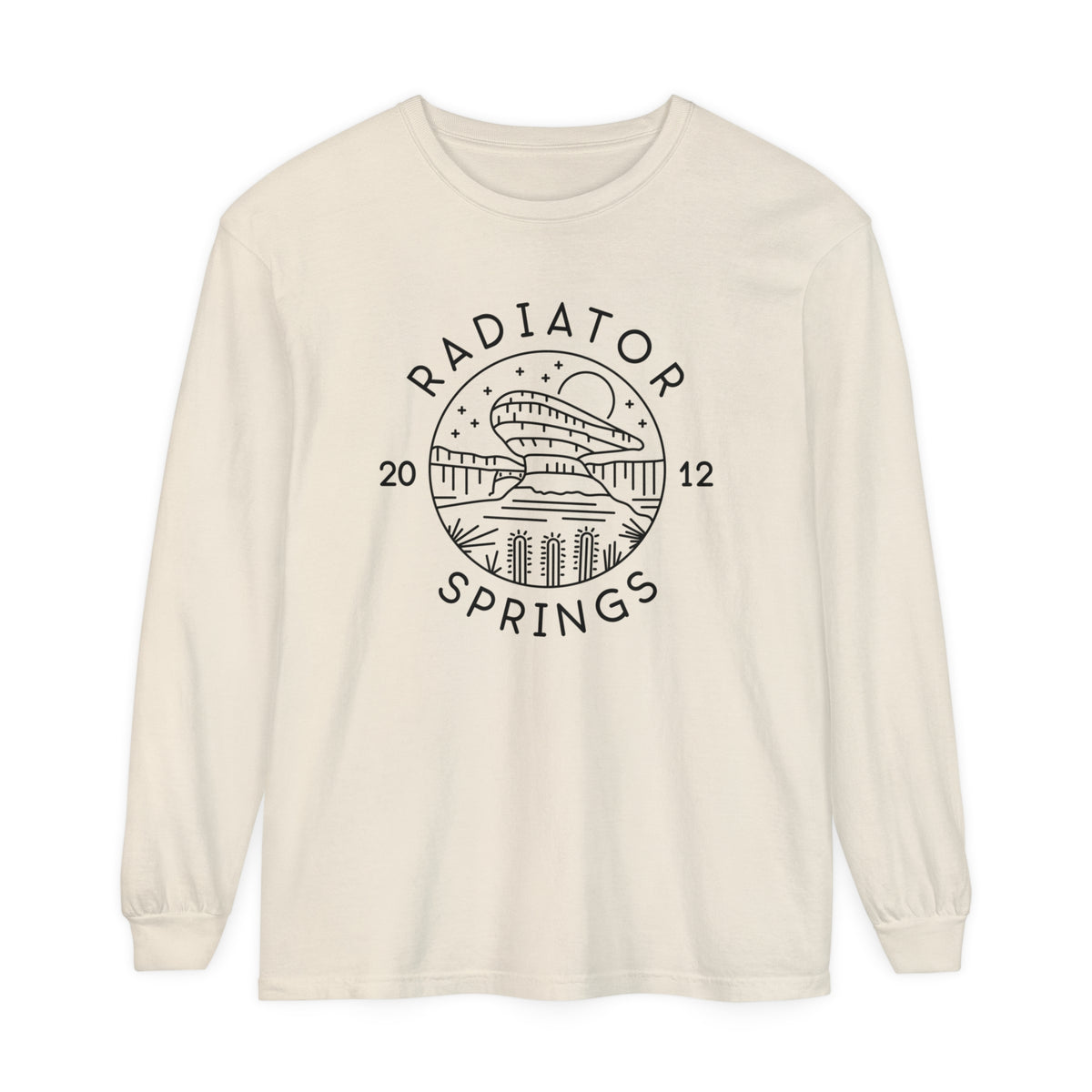 Radiator Springs Comfort Colors Unisex Garment-dyed Long Sleeve T-Shirt