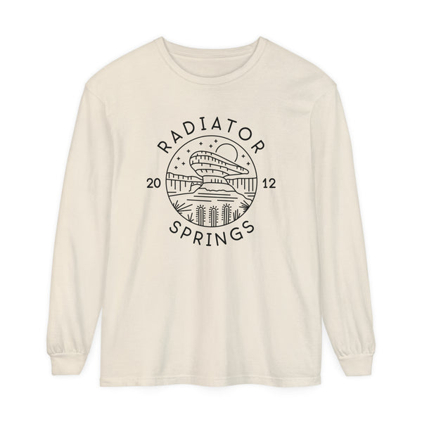 Radiator Springs Comfort Colors Unisex Garment-dyed Long Sleeve T-Shirt