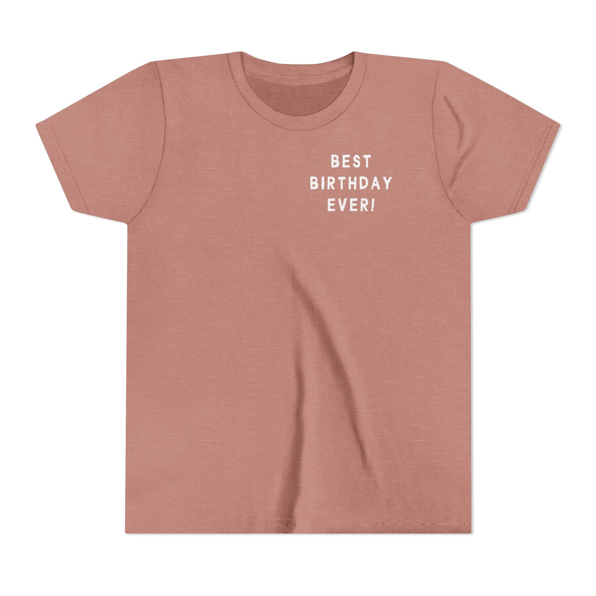 Best Birthday Ever Bella Canvas Youth Short Sleeve Tee