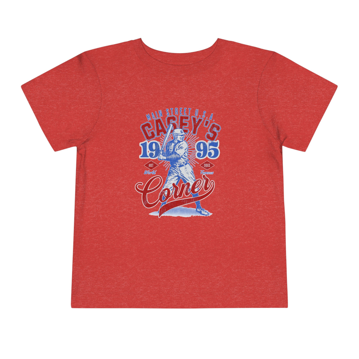 Casey’s Corner Distressed Bella Canvas Toddler Short Sleeve Tee
