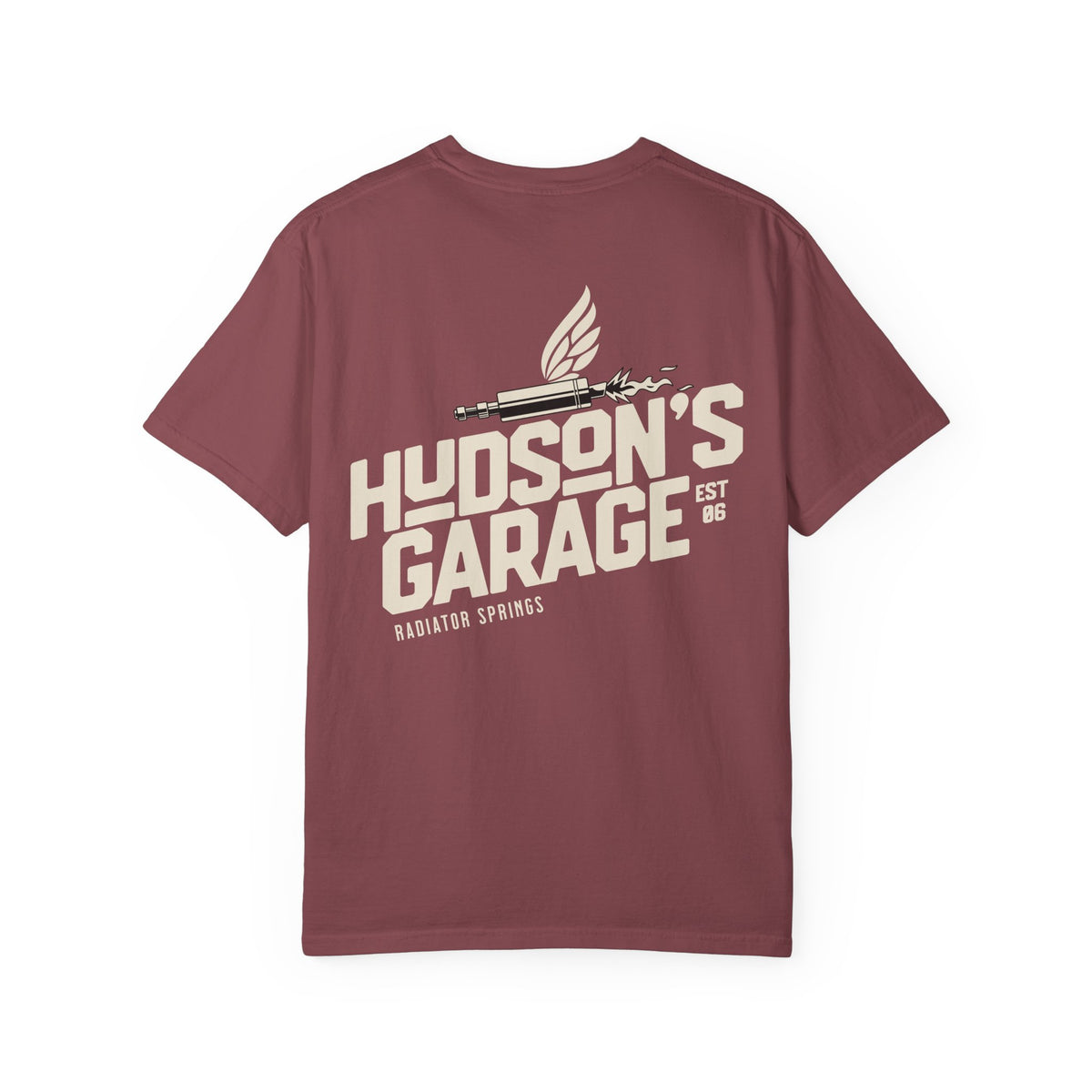 Hudson's Garage Comfort Colors Unisex Garment-Dyed T-shirt